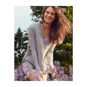 [aerie] OFFLINE Ribbed Henley T-Shirt
